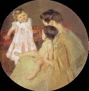 Mother and children Mary Cassatt